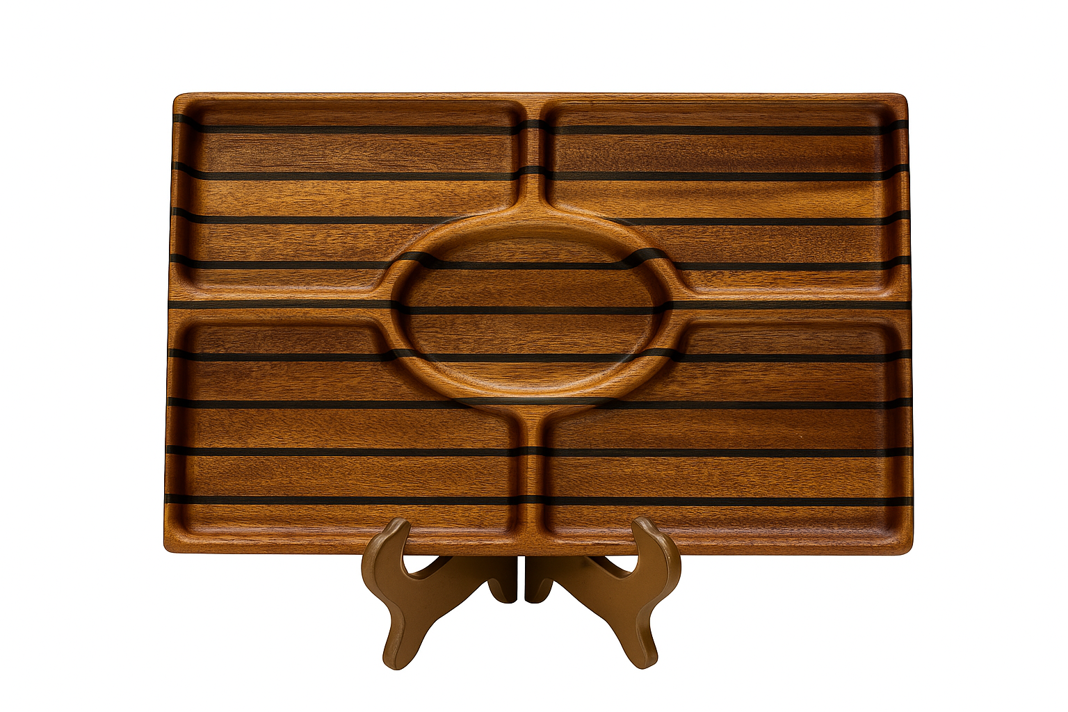 5 Compartment Serving Tray